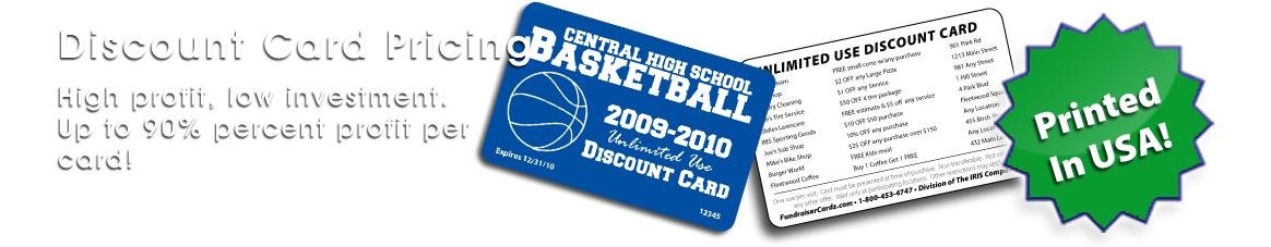 Discount Card Pricing